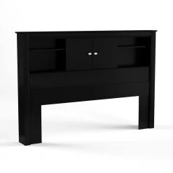 Kallisto Black Double/Queen Headboard by Prepac 14 Kallisto Black Double/Queen Headboard by Prepac -ZIRUWU || Prepac Shop black prepac headboards bhfx 0302 1 44 1000