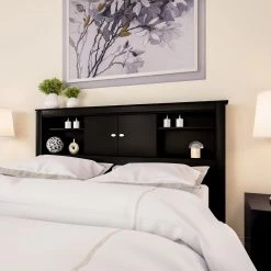 Kallisto Black Double/Queen Headboard by Prepac 12 Kallisto Black Double/Queen Headboard by Prepac -ZIRUWU || Prepac Shop black prepac headboards bhfx 0302 1 c3 1000