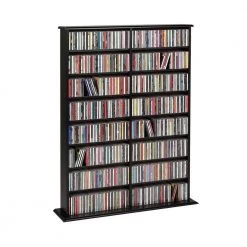 Black Media Storage by Prepac