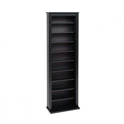 Black Media Storage by Prepac