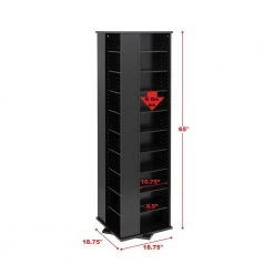 Black Media Storage by Prepac -ZIRUWU || Prepac Shop black prepac media storage bms 1060 k 4f 1000