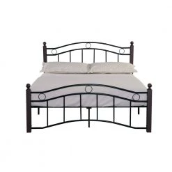 Full Size Metal Bed Frame with Headboard and Footboard by ZIRUWU -ZIRUWU || Prepac Shop black ziruwu platform beds zqp bf17b 1f 1000