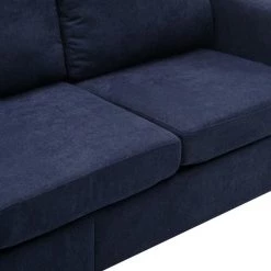 27.50 in. W Sectional Sofa 2-Piece Linen L-Shape 3-Seater Couch in Blue with Movable Ottoman for Small Space by ZIRUWU -ZIRUWU || Prepac Shop blue ziruwu sectional sofas zt zqp5sfa 76 1000