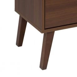 Milo Mid Century Modern 6-Drawer Cherry Tall Chest 56.75 in. H x 25 in. W x 16 in. D by Prepac -ZIRUWU || Prepac Shop cherry prepac chest of drawers cdbh 1410 1 1d 1000