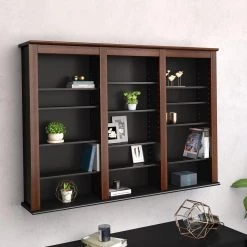 Cherry Media Storage by Prepac -ZIRUWU || Prepac Shop cherry prepac media storage cfw 0523 4f 1000