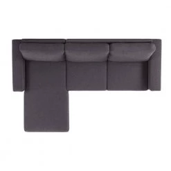 Dark Gray 83" Pull Out Sleeper Sofa Reversible L-Shape 3 Seat Sectional Couch by ZIRUWU -ZIRUWU || Prepac Shop dark gray ziruwu sofa beds zqp hw2sfb 76 1000