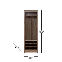 Drifted Gray Coat Rack by Prepac 10 Drifted Gray Coat Rack by Prepac -ZIRUWU || Prepac Shop drifted gray prepac coat racks dsoh 0010 40 1000