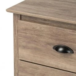 Salt Spring 2-Drawer Drifted Gray Nightstand by Prepac -ZIRUWU || Prepac Shop drifted gray prepac nightstands ddc 2422 44 1000