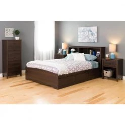 Yaletown 5-Drawer Espresso Chest of Drawers by Prepac 10 Yaletown 5-Drawer Espresso Chest of Drawers by Prepac -ZIRUWU || Prepac Shop espresso prepac chest of drawers edbr 1204 1 a0 1000