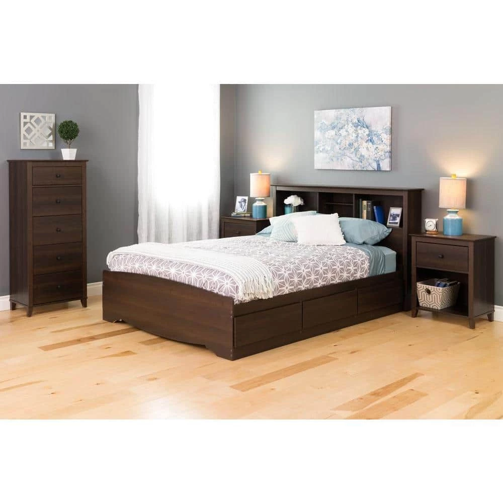 Yaletown 5-Drawer Espresso Chest of Drawers by Prepac 4 Yaletown 5-Drawer Espresso Chest of Drawers by Prepac - Image 4