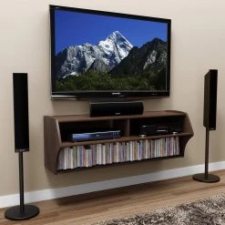Altus Espresso Entertainment Center by Prepac -ZIRUWU || Prepac Shop espresso prepac media storage ecaw 0200 1 1f 1000