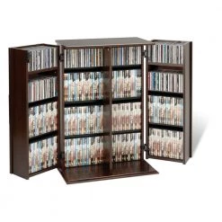 Espresso Media Storage by Prepac