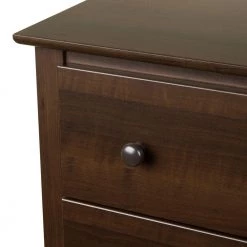 Fremont 2-Drawer Espresso Nightstand by Prepac -ZIRUWU || Prepac Shop espresso prepac nightstands edc 2428 66 1000