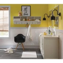 60 in. Wall-Mounted Coat Rack in White by Prepac -ZIRUWU || Prepac Shop fresh white prepac coat racks wec 6016 31 1000