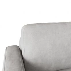 27.5in. W Sectional Sofa 2-Piece L-Shape Linen 3-Seater Couch in Gray with Movable Ottoman for Small Space by ZIRUWU -ZIRUWU || Prepac Shop gray ziruwu sectional sofas zt zqp3sfa 1f 1000