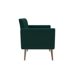 Arm Chair Accent Chair, leisure single sofa with Rose Golden feet by ZIRUWU -ZIRUWU || Prepac Shop green ziruwu accent chairs zt zqpac3b 44 1000