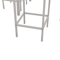 5-piece Counter Height Drop Leaf Dining Table Set Set Seats 4, White Frame+ Rustic Brown Tabletop by ZIRUWU 13 5-piece Counter Height Drop Leaf Dining Table Set Set Seats 4, White Frame+ Rustic Brown Tabletop by ZIRUWU -ZIRUWU || Prepac Shop rustic brown ziruwu dining room sets zt zqp3dts 1f 1000