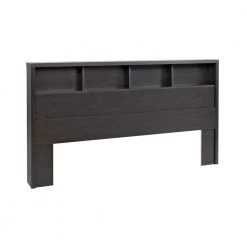 District Washed Black King Headboard by Prepac