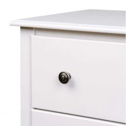 Monterey 5-Drawer White Chest of Drawers by Prepac -ZIRUWU || Prepac Shop white prepac chest of drawers wdc 3345 k 1d 1000