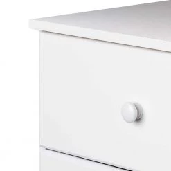 Astrid 6-Drawer White Dresser by Prepac -ZIRUWU || Prepac Shop white prepac dressers wdbr 0402 1 1d 1000