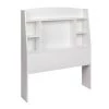 Astrid White Twin Headboard by Prepac