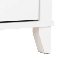 Yaletown 2-Drawer White Nightstand by Prepac -ZIRUWU || Prepac Shop white prepac nightstands wdnh 1202 1 77 1000