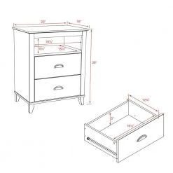 ZIRUWU || Prepac Shop -ZIRUWU || Prepac Shop white prepac nightstands wdnh 1202 1 e1 1000