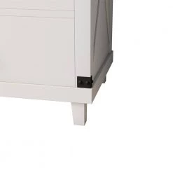 White Pine Modern Bedroom Nightstand with 3 Drawers Storage by ZIRUWU -ZIRUWU || Prepac Shop white ziruwu nightstands zt zqp1ns fa 1000