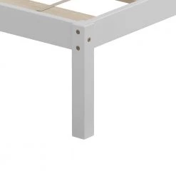 61.2 in. White Platform Bed Frame with Headboard, Wood Slat Support by ZIRUWU 12 61.2 in. White Platform Bed Frame with Headboard, Wood Slat Support by ZIRUWU -ZIRUWU || Prepac Shop white ziruwu platform beds zt zqpb8a 44 1000